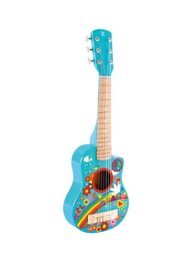 Flower Power Guitar E0600 25.7x2.4x4.8inch