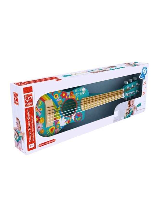 Flower Power Guitar E0600 25.7x2.4x4.8inch