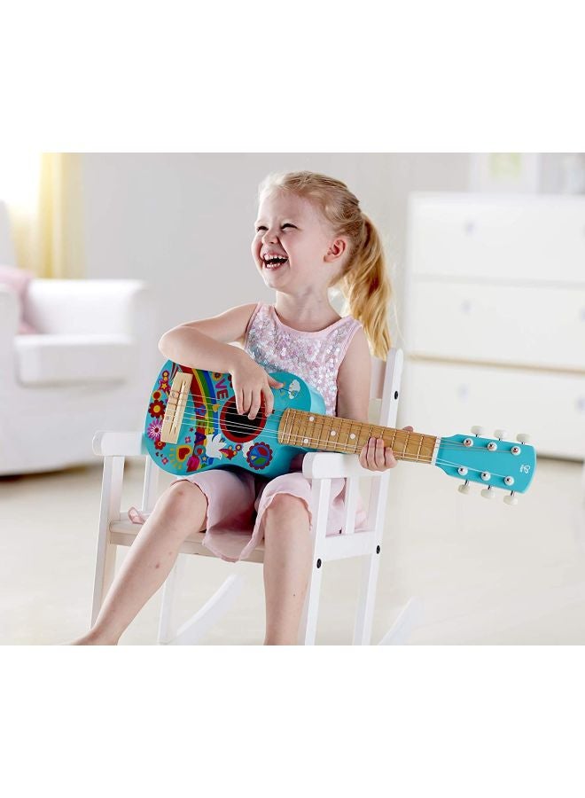 Flower Power Guitar E0600 25.7x2.4x4.8inch