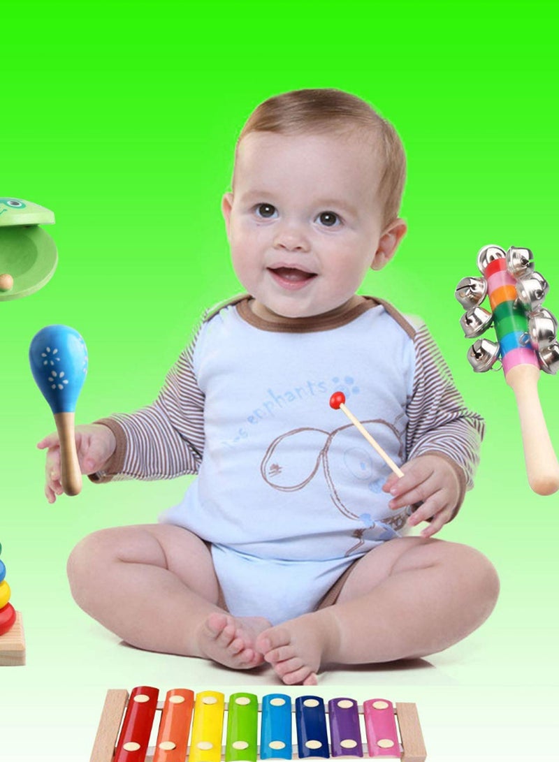 12-Piece Musical Instrument Toy With Carrying Bag