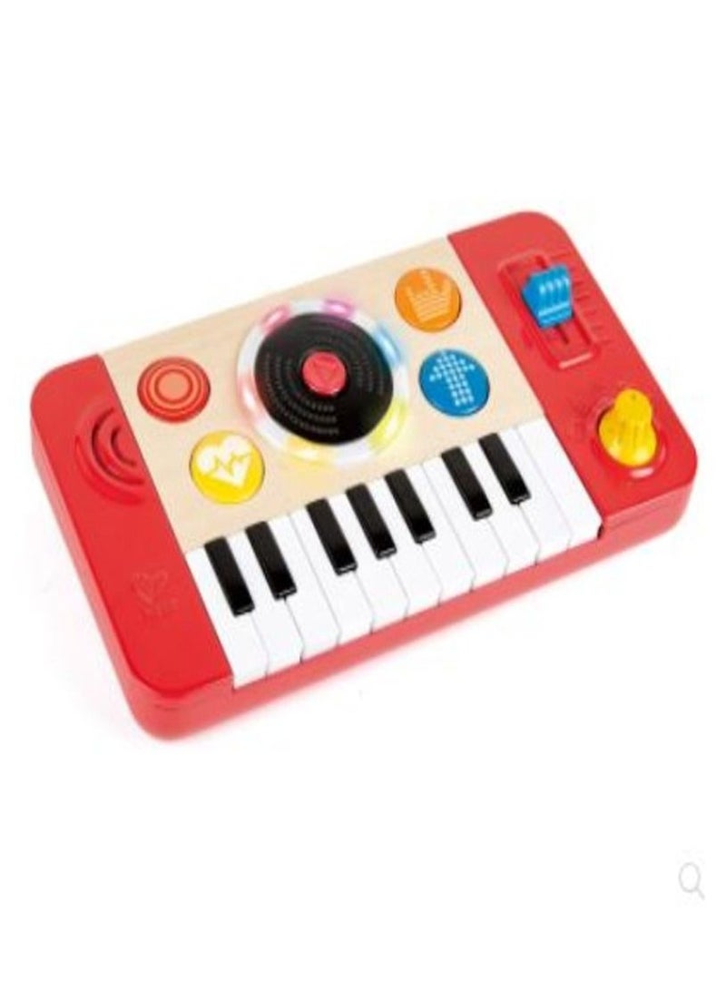 Hape DJ Mix & Spin Studio With Light and Sound Playset