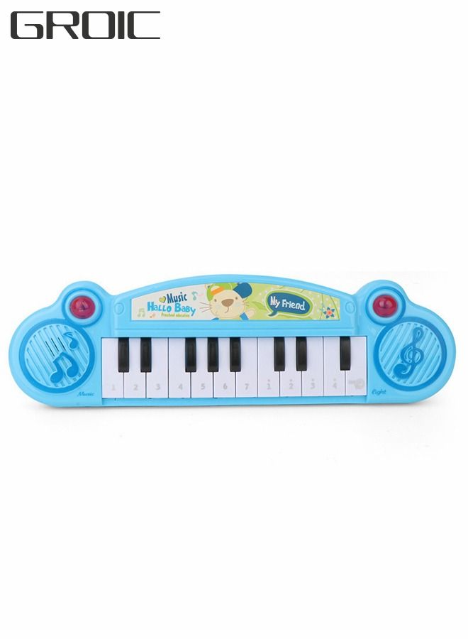 Kids Keyboard Piano Portable Electronic Musical Instrument Multi-Function Music Keyboard Piano for Kids Early Learning Educational Toy