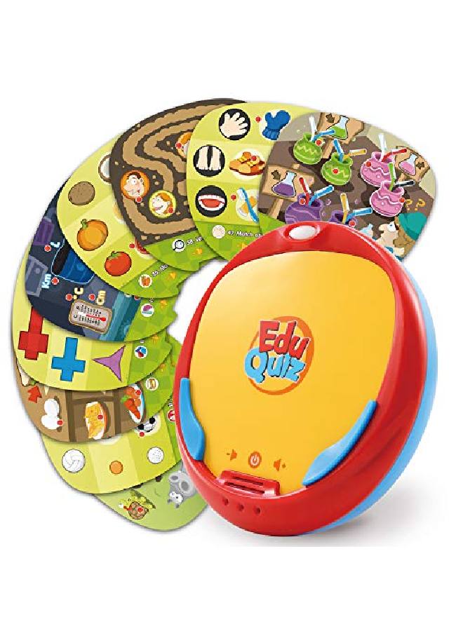 Eduquiz Basic Set I - Interactive Self Learning Educational Matching Toy For Kids Boys & Girls