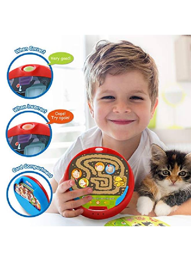 Eduquiz Basic Set I - Interactive Self Learning Educational Matching Toy For Kids Boys & Girls