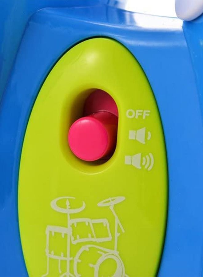 Musical Bongo Drum Toys For Kids With Dual Drum 4 Sound Modes Music Light Musical Instruments Toys For Kids Educational Musical Toy Drums For Kids Toddlers 1 2 3 4 Years Boys Girls