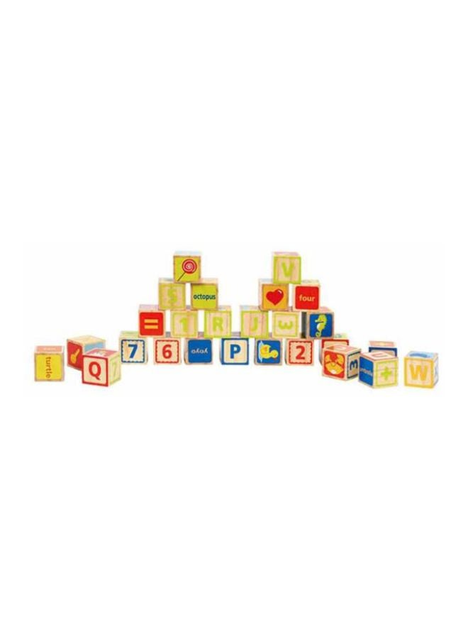 ABC Wooden Blocks E0419 8.3x2.4x9.4inch