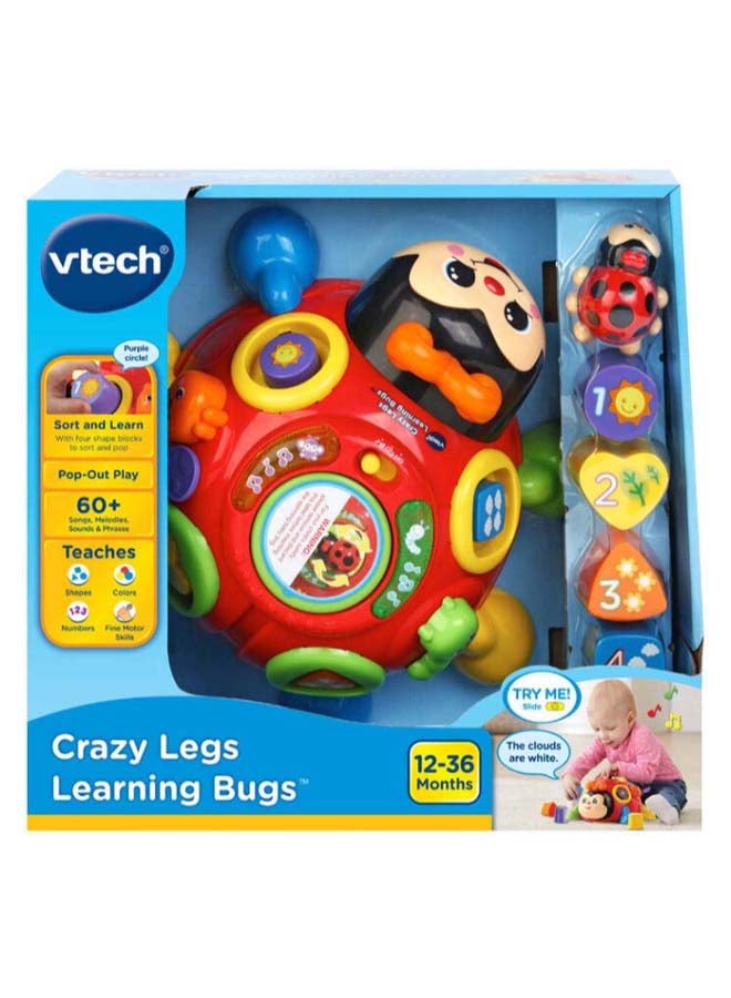 Crazy Legs Learning Bug Toy 522300