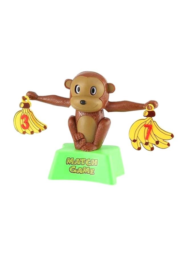Digital Banana Monkey Balancing Mathematical Learning Education Toys 22x6x17cm