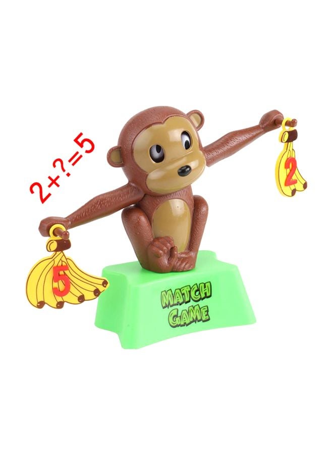 Digital Banana Monkey Balancing Mathematical Learning Education Toys 22x6x17cm