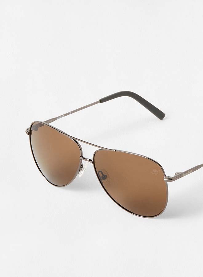 Men's UV Protection Aviator Sunglasses - Lens Size: 60 mm