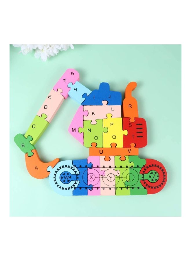 Creative Wooden 26 Alphabet Puzzle Set