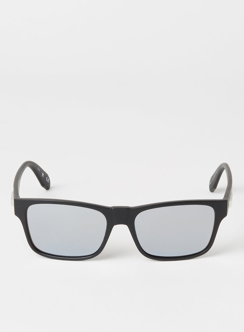 Men's UV Protected Rectangular Sunglasses - Lens Size: 57 mm