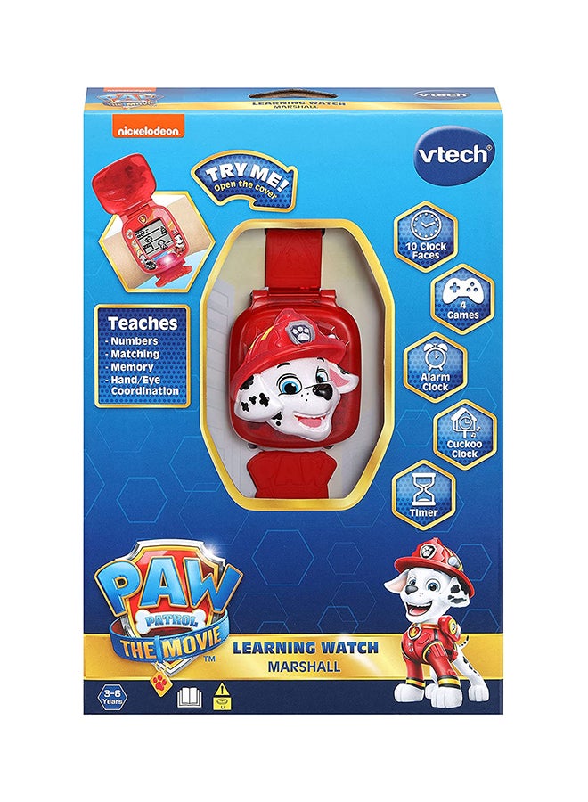 Paw Patrol Movie Marshall Learning Watch 2.79 x 4.6 x 22.3cm