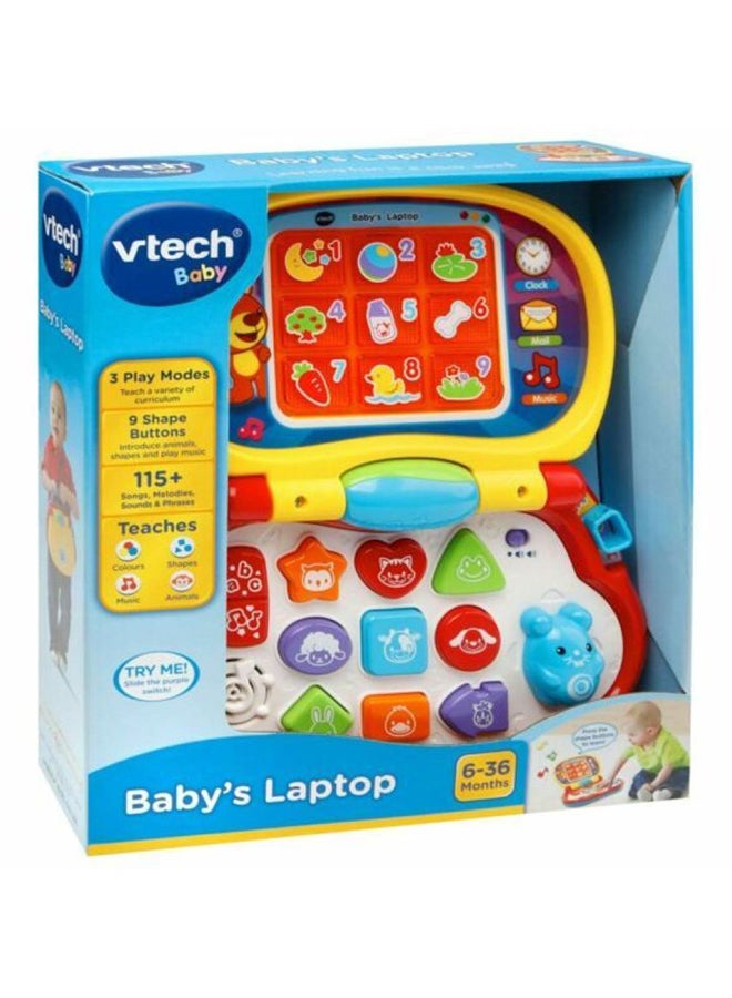 Baby'S Laptop - Yellow 5.3 x 28 x 22cm