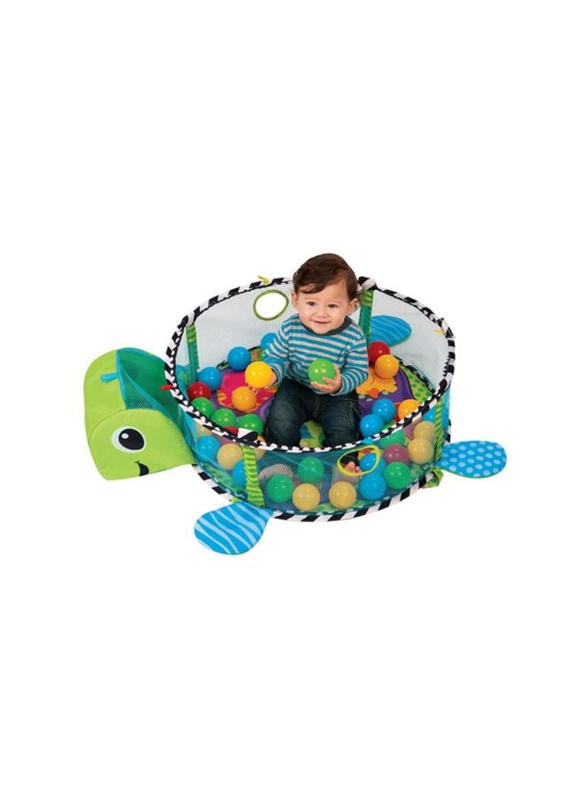 Grow-With-Me Activity Gym Playmat And Sensory-Stimulating Ball Pit For Kids 96 x 69 x 54cm