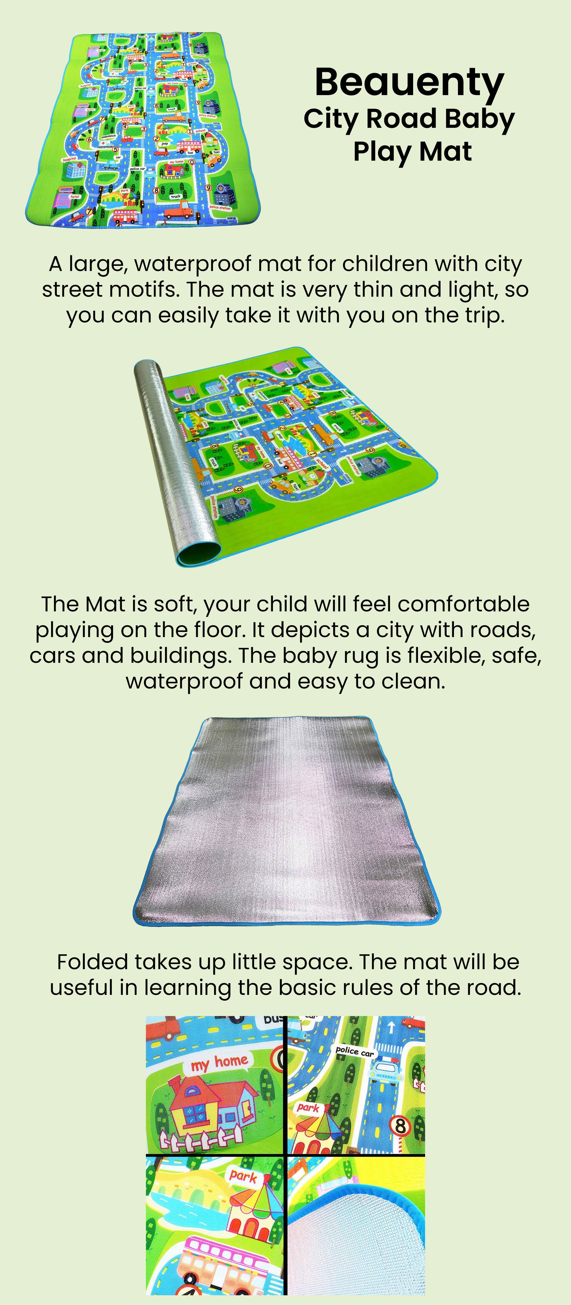 City Road Baby Play Mat