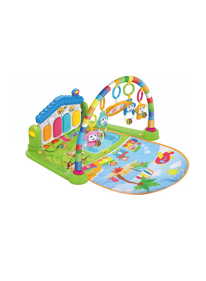 Multi Function Decorated With Beautiful Designs Piano Fitness Play Mat With Music And Light 84x65x45cm