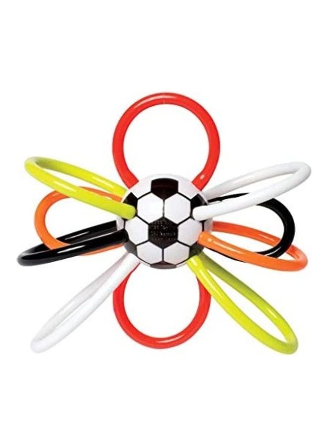 Soccer Winkel Rattle Toy