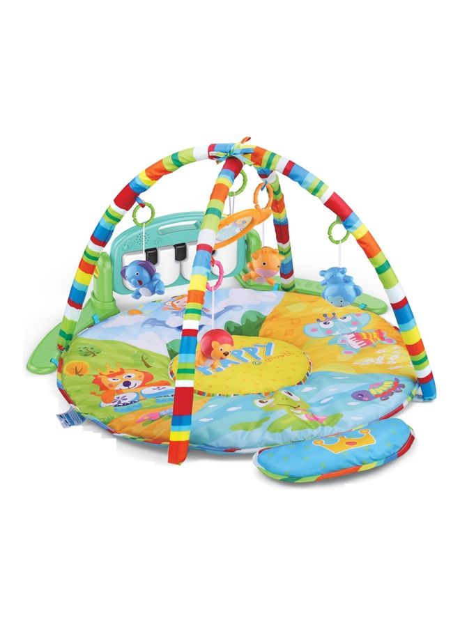 Baby Play Mat Activity Gym And Round Comfy Gym Playmat For Infants Boy Girl 4 In 1 For 9, 12, 18 Months,1, 2 Year Old,Toddler, Infant, Boy, Girl