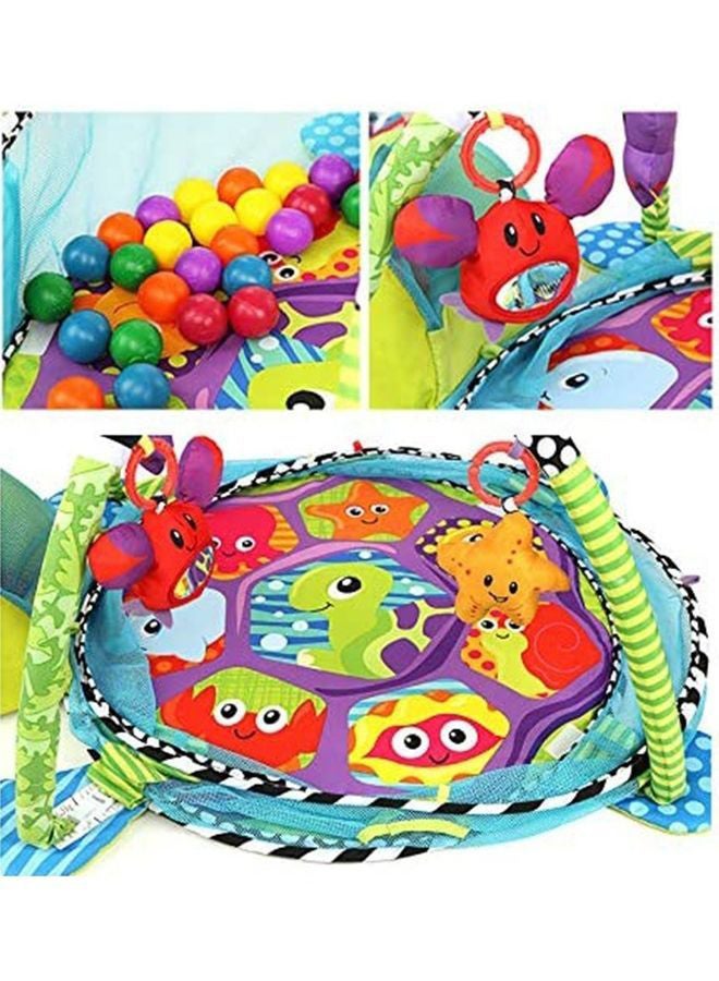 Multifunctional Baby Activity Fitness Ball Game Mat Baby Educational Toy Carpet Ocean Ball 70x95x50cm