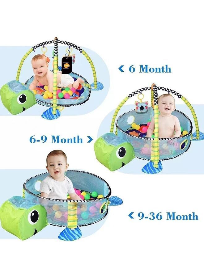 Multifunctional Baby Activity Fitness Ball Game Mat Baby Educational Toy Carpet Ocean Ball 70x95x50cm