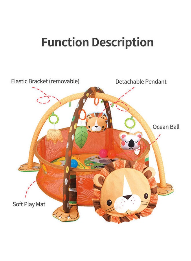 Multifunctional Baby Activity Fitness Ball Game Mat 70x95x50cm