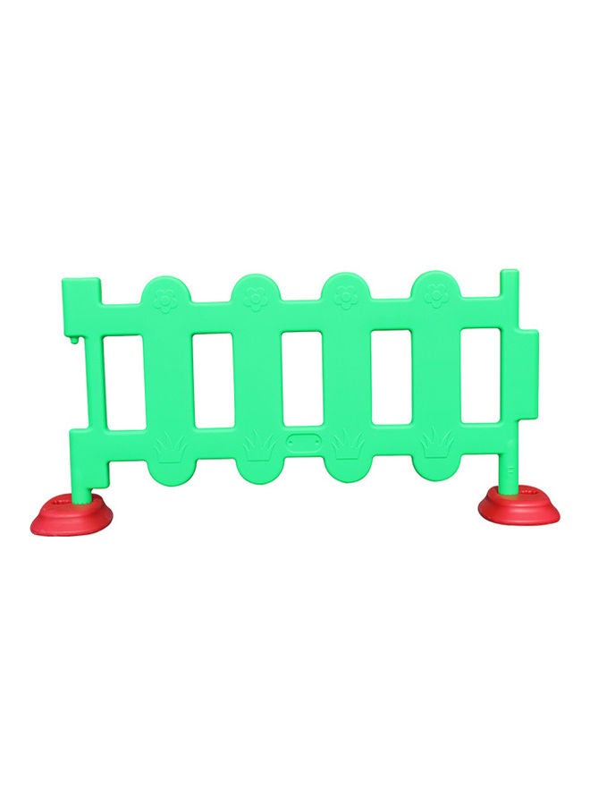 Kids Safety Plastic Game Fence - Green 105x55x4cm