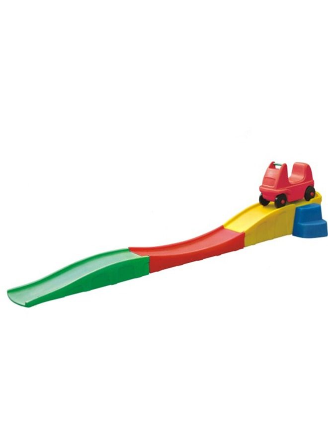 Kindergarten Pulley Track Toy Children Slide Block Three Stage Scooter