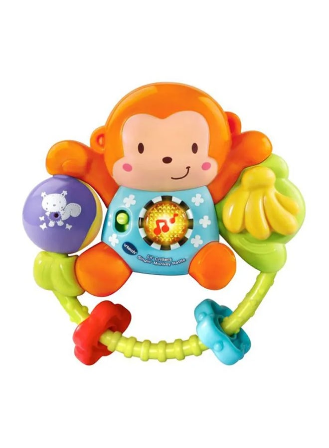 Little Friendlies Swing And Shake Monkey Rattle Toy