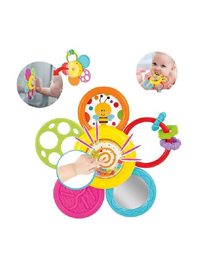 Spin Rattle And Teether Toy