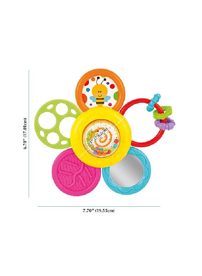 Spin Rattle And Teether Toy