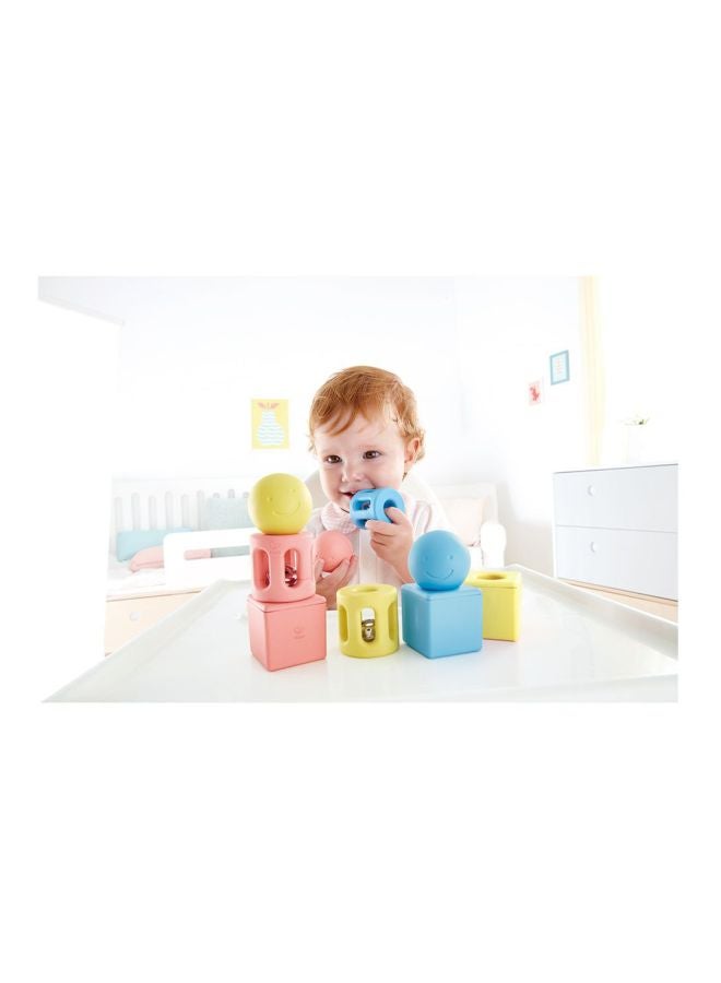 9-Piece Geometric Rattle Trio Set E0456