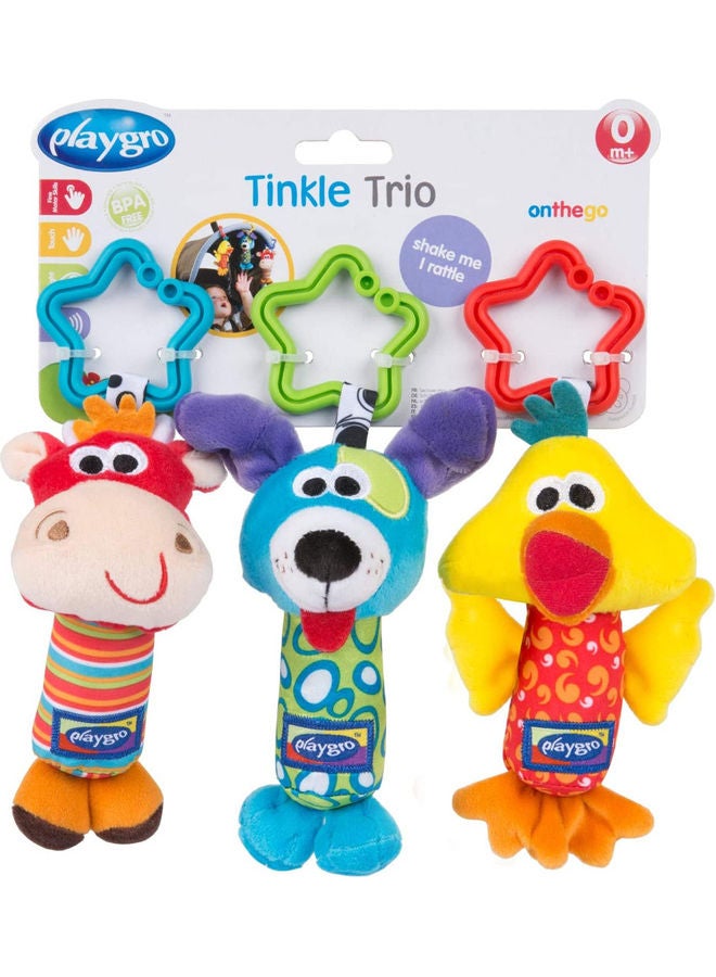 Tinkle Trio Pram Toy for Kids 7 x 8 x 20cm