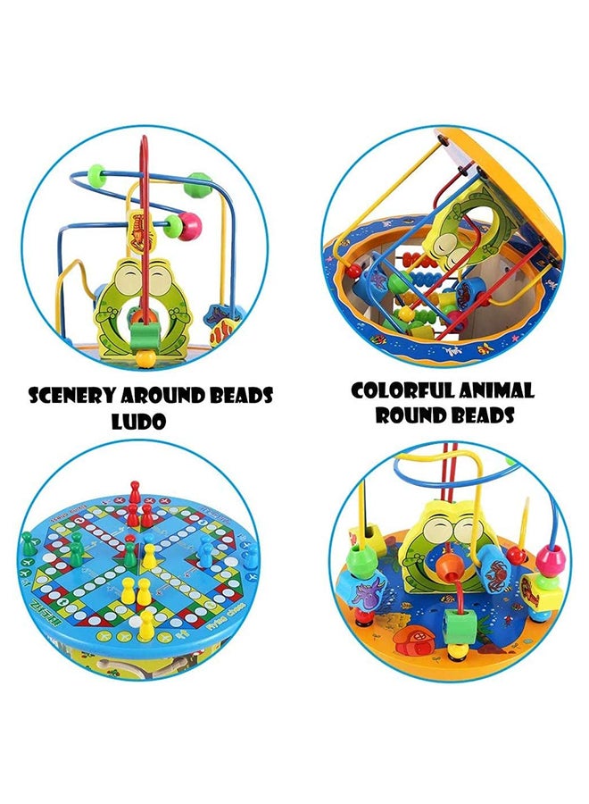 8 In 1 Multifunction Wooden Activity Cube