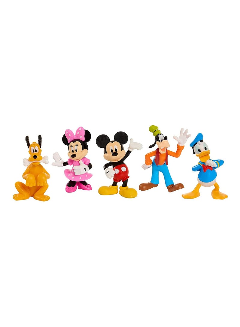 Mickey Mouse Collectible Friends Figure Set 5-Pack