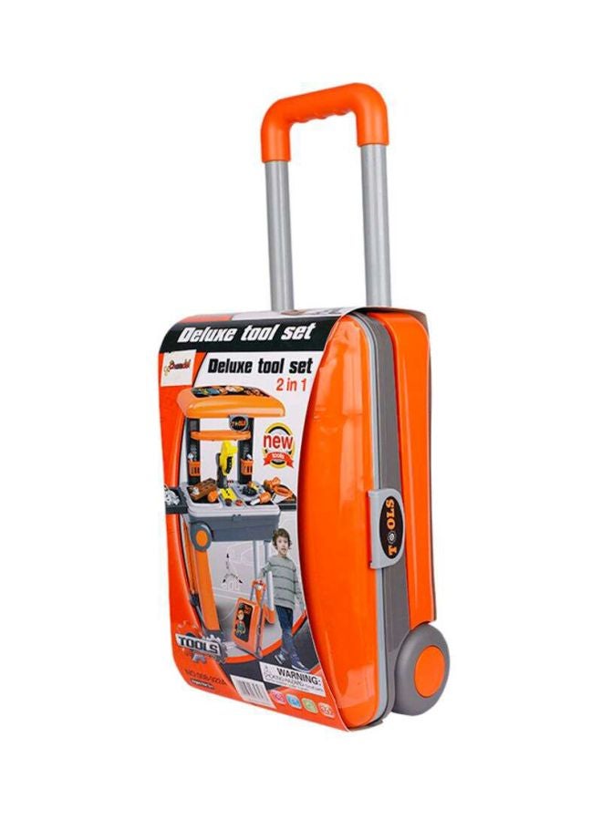 2 In 1 Deluxe Trolley Tool Set