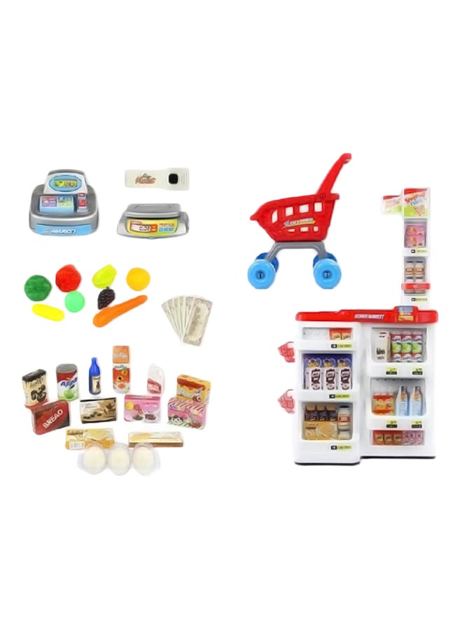 Home Supermarket Pretend Playset