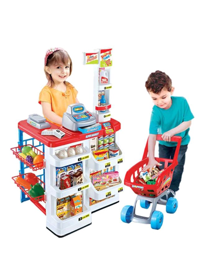 Home Supermarket Pretend Playset