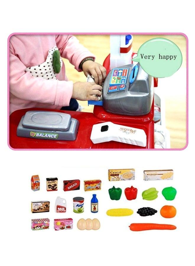 Home Supermarket Pretend Playset