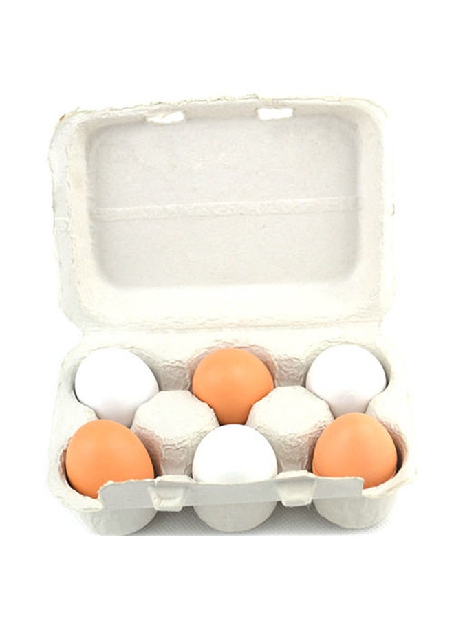 6-Piece Eggs Yolk Pretend Toy