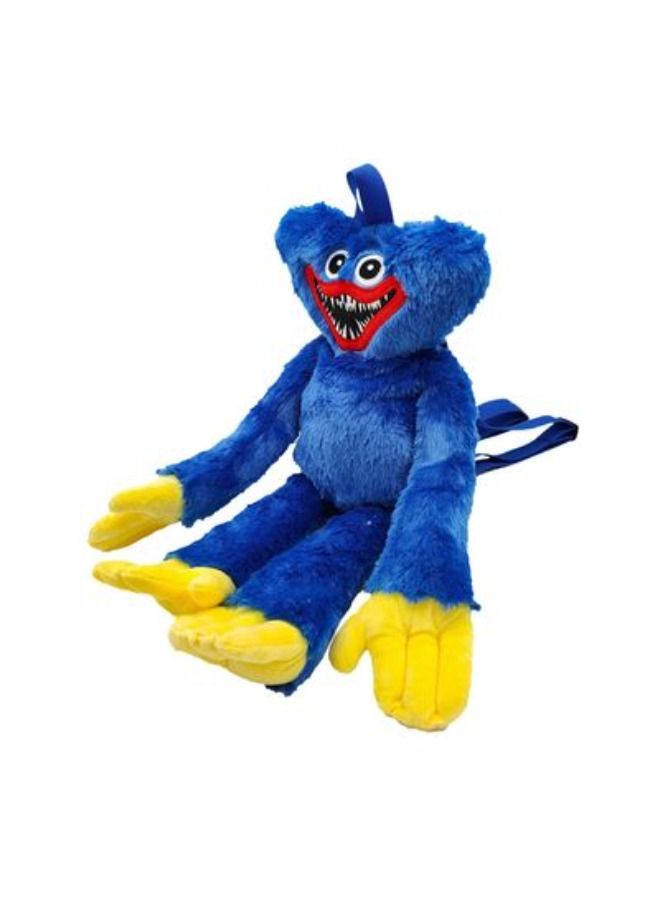 Plush Huggy Wuggy Backpack Blue