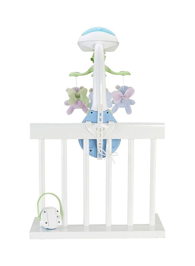 Butterfly Dreams 3-in-1 Projection Mobile Crib Toy 3.7x15.8x11inch