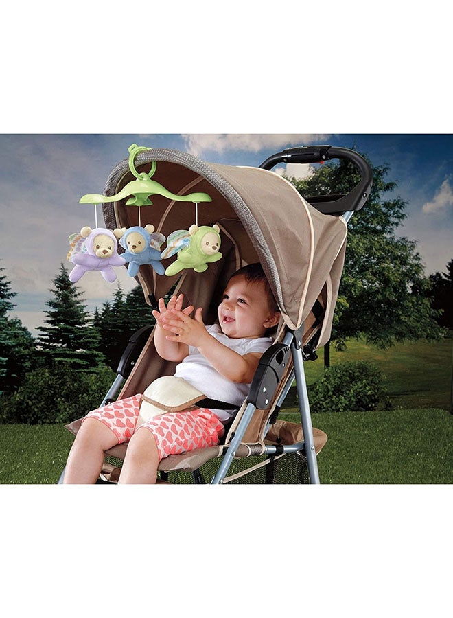 Butterfly Dreams 3-in-1 Projection Mobile Crib Toy 3.7x15.8x11inch