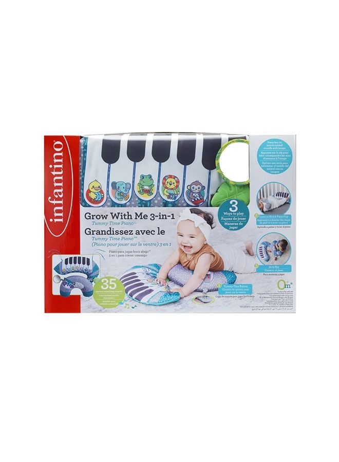Grow With Me 3 N 1 Tummy Time Piano