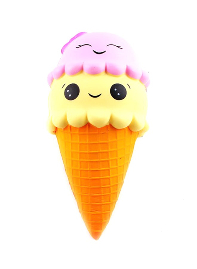 Pu Simulation Double Head Ice Cream Ice Cream Squishy Slow Rebound Decompression Vent Toys Soft Crafts