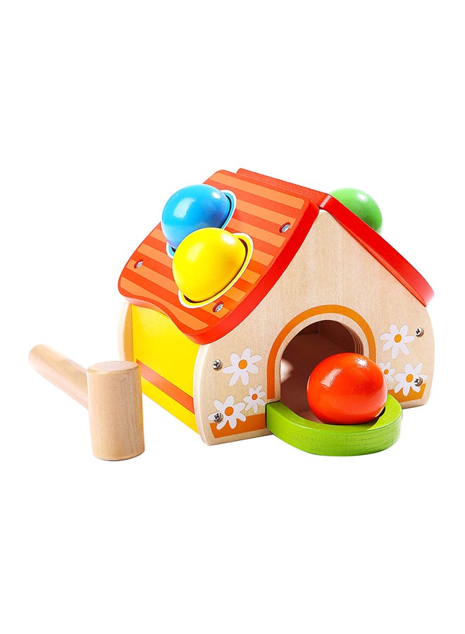 Top Bright Hammer Wooden Pounding Toy With Ball Color Matching Game For Toddlers