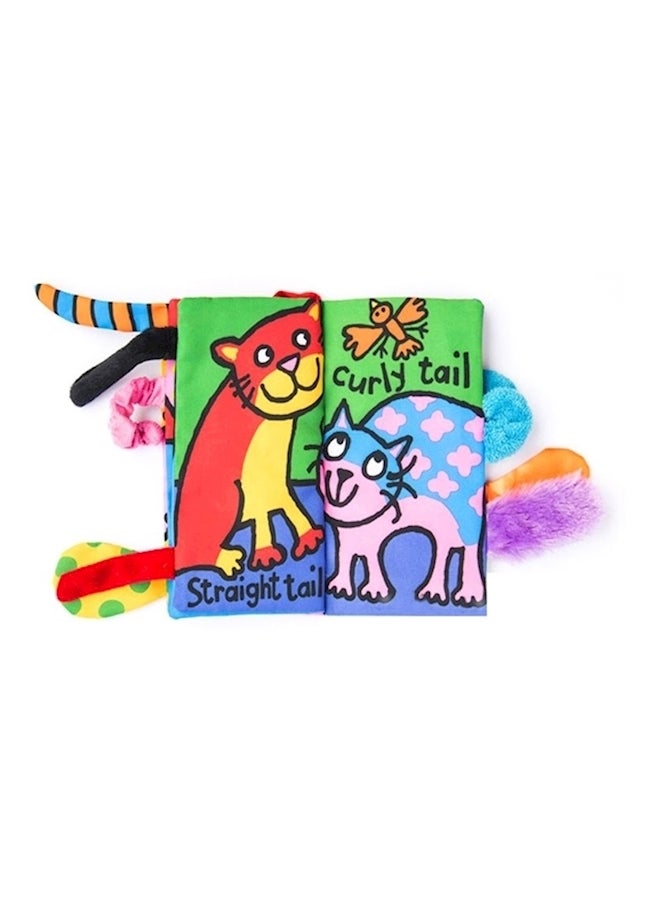 3D Soft Cloth Toy Jungle Tail Story Book