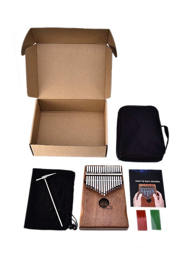 Wooden Kalimba With Accessories
