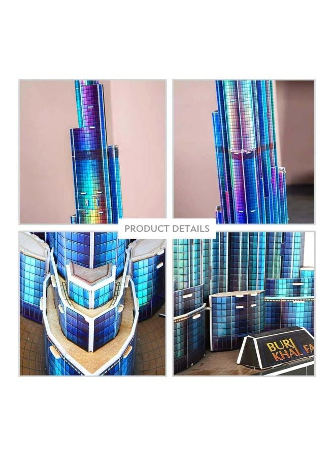 136-Piece LED Burj Khalifa 3D Puzzle L133h 146x39x34cm