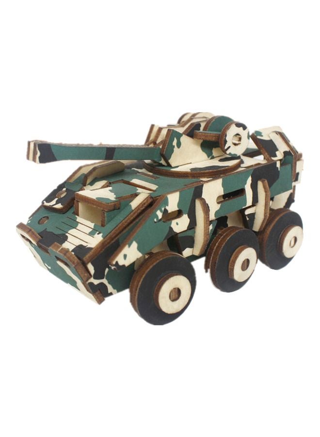 Military Tank Model 3D Puzzle 12.3x7x6.5cm